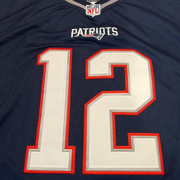 Nike NFL On Field Stitched Tom Brady New England Patriots Jersey Size XXL GOAT - Picture 2 of 12